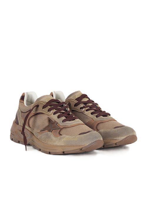 Golden Goose Sneakers Running Dad - Camel Beige Tobacco Golden Goose | GMF00884.F008609.55792CARAMEL/BEIGE/BURGUNDY/TOBACCO